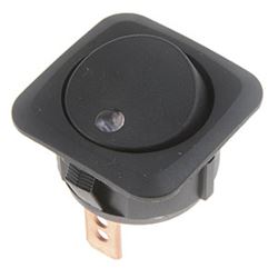 Picture of Dorman 84881 Electrical Switches - Rocker - Led Glow - Round Style - Black Body/blue Led