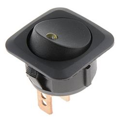Picture of Dorman 84882 Black Body/amber Led Glow - Round Style