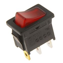 Picture of Dorman 85915 Electrical Switches - Rocker - Rectangular Style - Mini - Red Glow