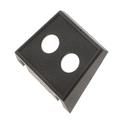 Picture of Dorman 85926 Electrical Switches - Mounting Panels - Round - 2 Holes - Plastic - 1/2 In. Id