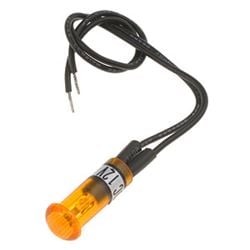 Picture of Dorman 84912 Electrical Switches - Indicator Light - Round Mini Bezel-Free - Amber