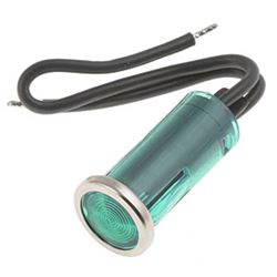 Picture of Dorman 85941 Electrical Switches - Indicator Light - Round With Bezel Style - Green