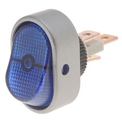 Picture of Dorman 84871 Electrical Switches - Rocker Full Glow - Oval Style Aluminum - Blue Glow