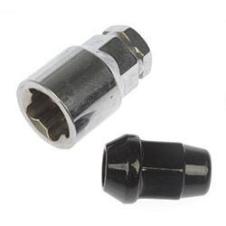 Picture of Dorman 711-346 Black Chrome Acorn M12-1.50