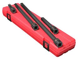 Picture of Sunex Tools 2500 4 Piece 1/2" Drive Extension Set 3 5 10 15"