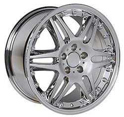 Picture of OE Wheels 4749904 18" Replica MB09 fits Mercedes Benz C Class 18x8.5 Chrome