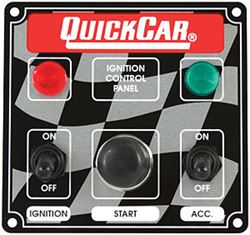 Picture of Quickcar Racing Products 50-022 Multi Purpose Switch Panel Kit