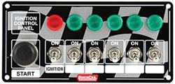 Picture of Quickcar Racing Products 50-166 Multi Purpose Switch Panel Kit
