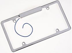 Picture of Billet Specialties 55220 Plain Lighted License Frame