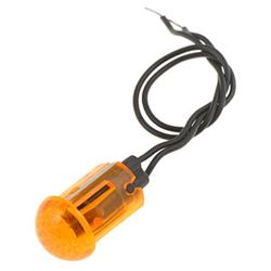 Picture of Dorman 84916 Electrical Switches - Indicator Light - Round Large Bezel-Free - Amber