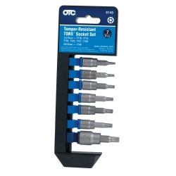 Picture of OTC Tools 6145 8 pc. Tamper Resistant Torx Bits and Socket Holder Set