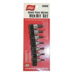 Picture of Lisle 33850 Metric Hex Bit Socket Set 