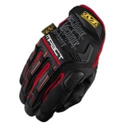 Picture of Mechanix Wear MPT-52-011 M-Pact Impact Protection Gloves, Black/Red, XL