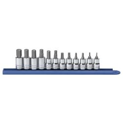 Picture of GearWrench 80580 12pc 3/8" Drive Metric Hex Bit Socket Set
