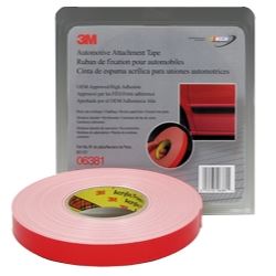 Picture of 3M 6381 Foam Double Sided Tape 7/8 X 20yd (white)