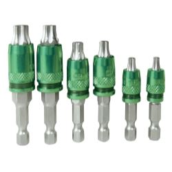 Picture of Astro Tools 1038 6pc 2-In-1 Int. Torx/ext. Hex Bit Set