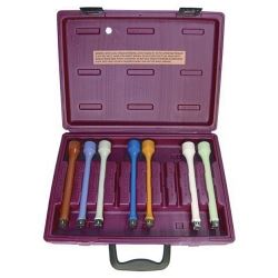 Picture of Lock Technology 1470 7 Piece 1/2" Drive Wheel Torque Extension Set