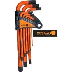 Picture of Mayhew 45052 9 Pc. MayhewSelect SAE Twisted Hex Key Set