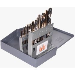 Picture of KnKut KK18TDNC 18 Piece National Course Tap/Drill Bit Set