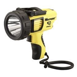 Picture of Streamlight 44910 Waypoint Lithium Ion Rechargeable Pistol Grip Spotlight, 120V AC, Yellow