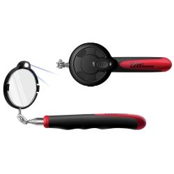 Picture of Ullman HTC-2LT 2-3/8 Lighted Inspection Mirror  telescopes from 6-3/4