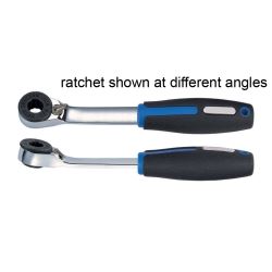 Picture of VIMTools HBR4 Smallest, Lowest Profile 1/4" Drive Reversible Hex Bit Ratchet