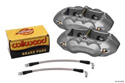 Picture of Wilwood 140-10790 D8-4 Rear Caliper Kit,Clear