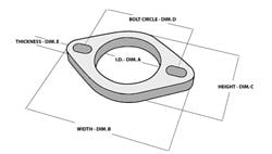 Picture of Vibrant 1470S Exhaust Fabrication - Exhaust Flanges