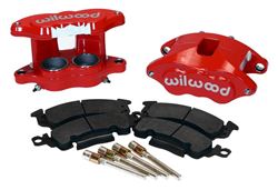 Picture of Wilwood 140-11290-R D52 Front Caliper Kit - Red