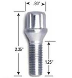 Picture of Gorilla Automotive 17015SD-20 To Insure Proper Lug Nut, Lug Bolt Or Wheel Lock Selection, Refer To Your Current Lug Nut To Determine Correct Lug Nut Style And Thread Size For Your Vehicle