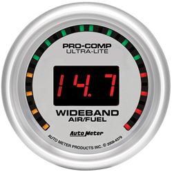 Picture of AutoMeter 4479 Gauge, Air/fuel Ratio-Wideband, Analog, 2 5/8" , 8:1-18:1, Stepper Motor, Ul
