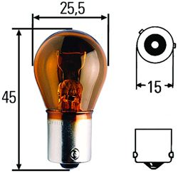Picture of Hella H83060001 S8 Incandescent Bulb