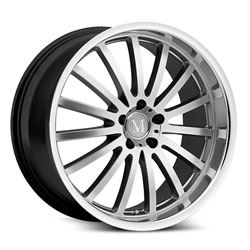 Picture of Mandrus Wheel 1995MAM255112S66 MNMAM 19X9.5 5X112 H-SLV MIR-LP 25MM  MILLENIUM Wheel