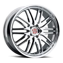 Picture of Victor Equipment 2011VIL495130C71 VIVIL 20X11 5X130 CHROME 49MM  LEMANS Wheel